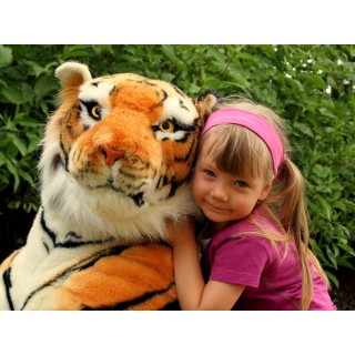 Obrovský ležiaci tiger 200cm
