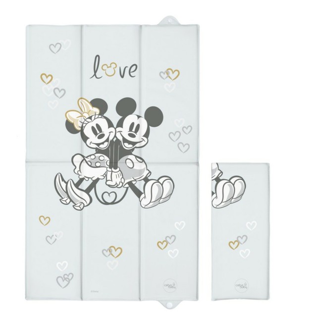 Prebaľovacia podložka Disney Minnie & Mickey Grey