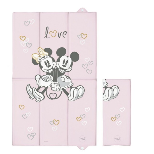 Prebaľovacia podložka Disney Minnie & Mickey Pink