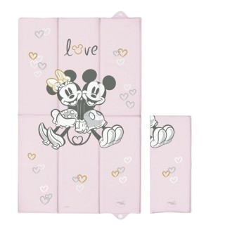 Prebaľovacia podložka Disney Minnie & Mickey Pink