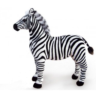 Plyšová stojaca zebra