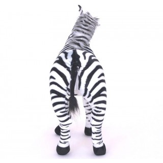 Plyšová stojaca zebra