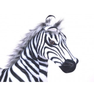 Plyšová stojaca zebra