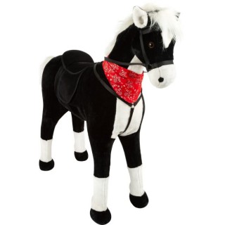 Koník Small Foot sedací čierny XL