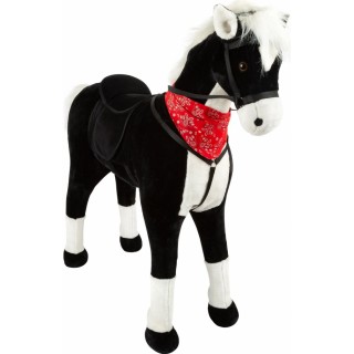 Koník Small Foot sedací čierny XL