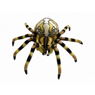 Plyšový pavúk žltý