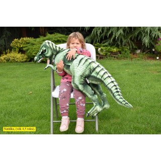 Plyšový stojaci dinosaurus Tyranosaurus Rex