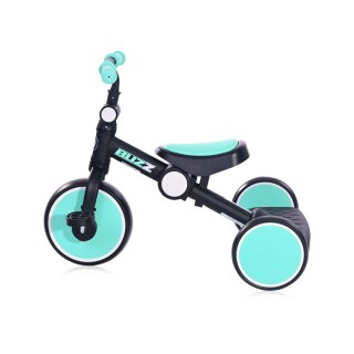 Trojkolka Lorelli BLACK&TURQUOISE FOLDABLE