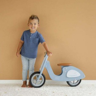 LITTLE DUTCH Skúter Blue