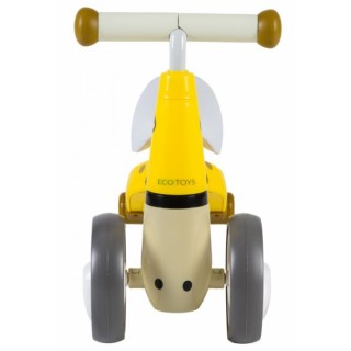 Odrážadlo Eco Toys Žirafka - žltá