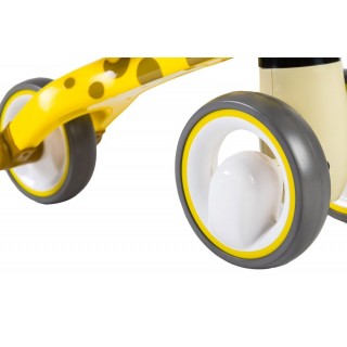 Odrážadlo Eco Toys Žirafka - žltá