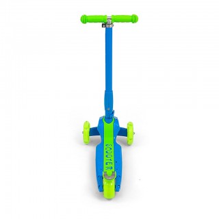 Detská kolobežka Milly Mally Magic Scooter blue-green