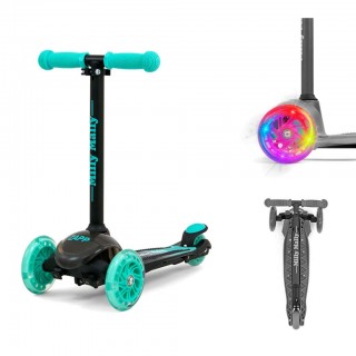 Detská kolobežka Milly Mally Scooter Zapp black mint