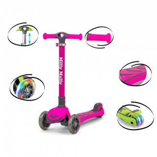 Detská kolobežka Milly Mally Scooter Boogie čierna