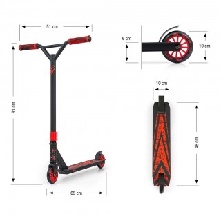 Detská freestyle kolobežka Milly Mally BUSTER