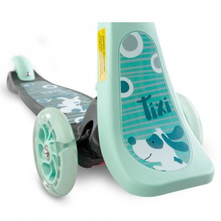 Detská kolobežka 2v1 Toyz Tixi mint