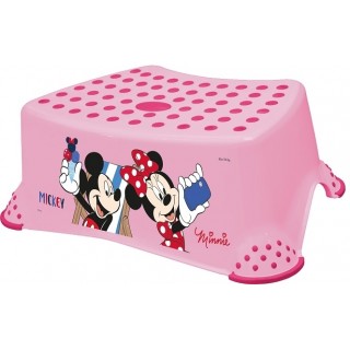 Stolička s protišmykovou funkciou - Minnie - ružová