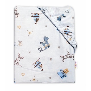 Detské bavlnené prestieradlo do postieľky - Hračky