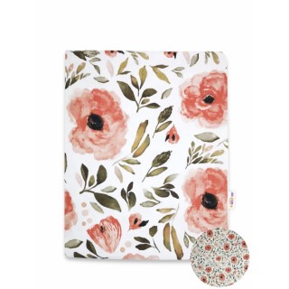 copy of Detské bavlnené prestieradlo do postieľky - Vláčik modrý