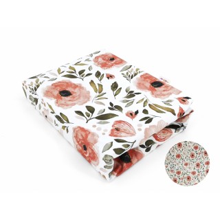 copy of Detské bavlnené prestieradlo do postieľky - Vláčik modrý