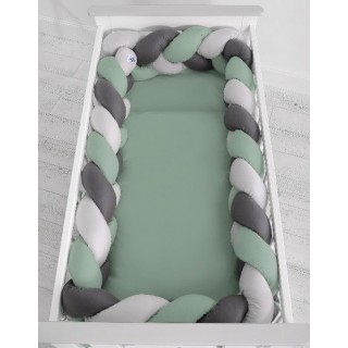 Mantinel XXL pletený do copu MAGIC LOOP