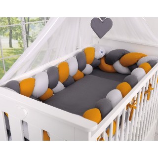 Mantinel XXL pletený do copu MAGIC LOOP