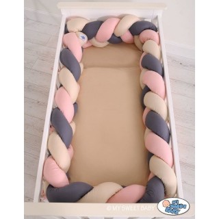 Mantinel XXL pletený do copu MAGIC LOOP