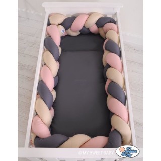 Mantinel XXL pletený do copu MAGIC LOOP