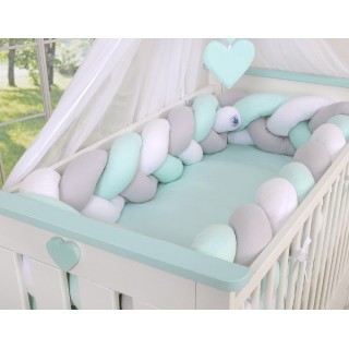 Mantinel XXL pletený do copu MAGIC LOOP