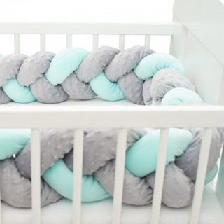 Mantinel do postieľky vrkoč Belisima 360cm