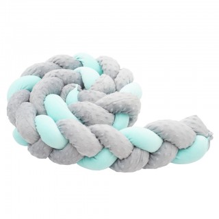 Mantinel do postieľky vrkoč Belisima 360cm