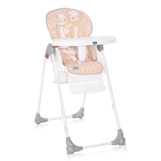 Jedálenská stolička Lorelli GUSTO  SATIN PINK HUG