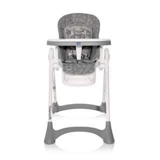 Jedálenská stolička Lorelli CAMPANELLA GREY NET