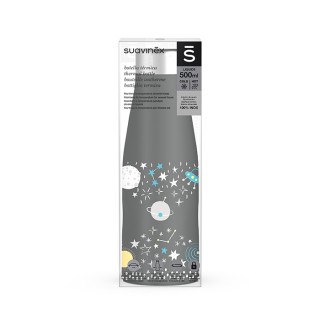 SUAVINEX termo nerezová fľaša 500ml VESMÍR