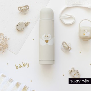 SUAVINEX termoska na tekutiny LABUŤ
