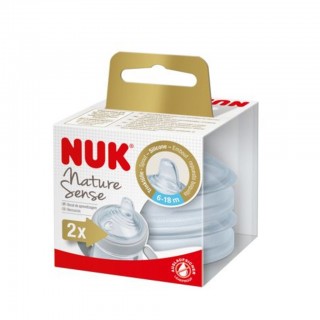 Dojčenská fľaša na učenie NUK Nature Sense 150 ml