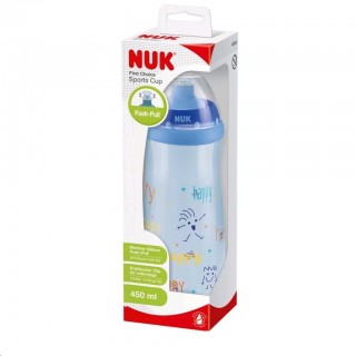 Detská fľaša NUK Sports Cup 450 ml chlapec