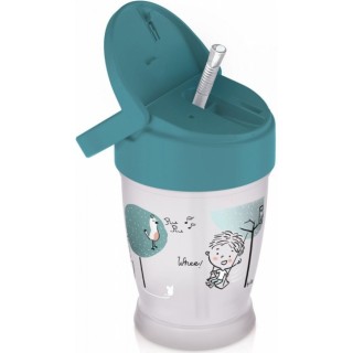 Lovi hrnček so slamkou Lovely - Junior 250ml