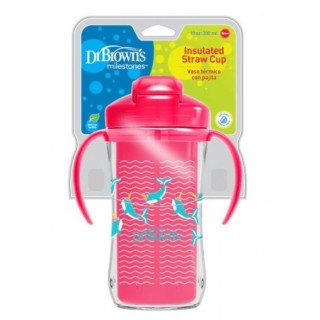 Termálny hrnček so slamkou Straw Cup Dino