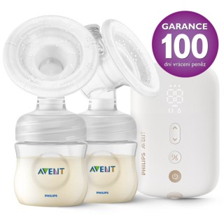 Philips AVENT Odsávačka materského mlieka elektronická nabíjacia DUO SCF398