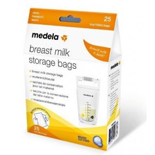 Medela Vrecká na uskladnenie materského mlieka, 180 ml