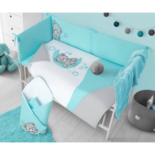 Zavinovačka Belisima Teddy Bear tyrkysová