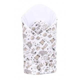 Dojčenská zavinovačka na zaväzovanie Lesné zvieratká