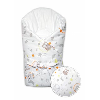 Zavinovačka na zaväzovanie Malá sova - biela