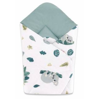 Bavlnená novorodenecká zavinovačka Tropical Koala