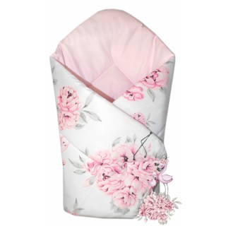 Bavlnená novorodenecká zavinovačka Plameniak