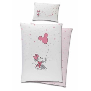 Luxusné obliečky Minnie Mouse a balónik