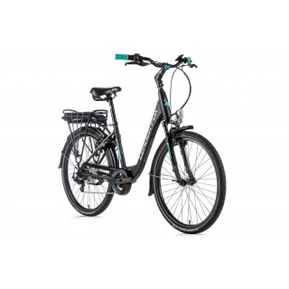 BICYKEL S ELEKTROPOHONOM LEADER FOX LATONA 26" 36V/13 AH | 18 " ČIERNA MATNÁ