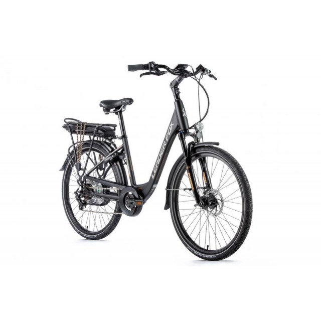 BICYKEL S ELEKTROPOHONOM LEADER FOX LOTUS 26" 36V/16 AH | 16.5 " ČIERNA MATNÁ/ZLATÁ