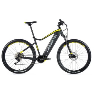 BICYKEL S ELEKTROPOHONOM LEADER FOX E-ALTAR 27,5" , 36V/20AH (720 WH) | 19.5 " ČIERNA MATNÁ/ ŽLTÁ